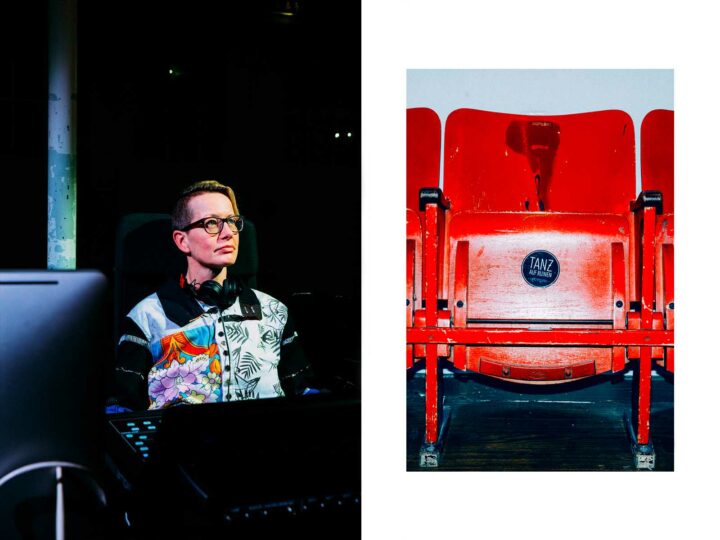 Mitarbeiterin der Volksbühne am Rudolfplatz