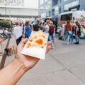 Streetfood-Markt in Köln am Rheinauhafen